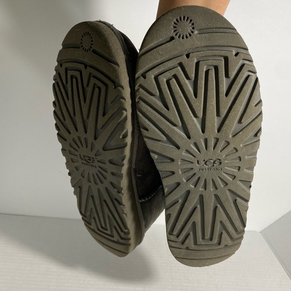 Ugg Pre-Owned Women's Bailey Button II Gray Boots size 7 - Picture 10 of 10